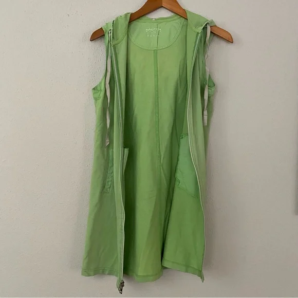 Nautica Beachwear Sleeveless Hooded Coverup - Picture 5 of 5